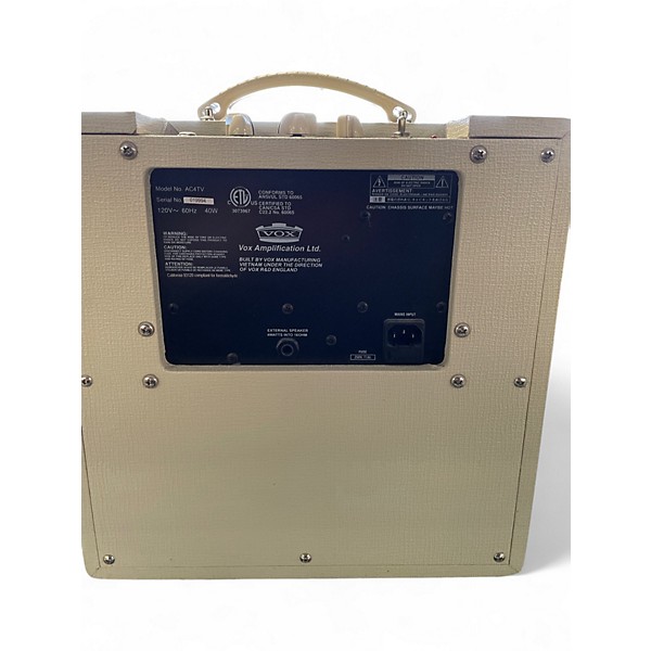 Used 2010s VOX AC4TV 4W 1x10 Tube Guitar Combo Amp