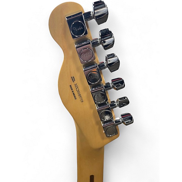 Used Fender 75TH ANNIVERSARY TELECASTER Metallic Silver Solid Body Electric Guitar