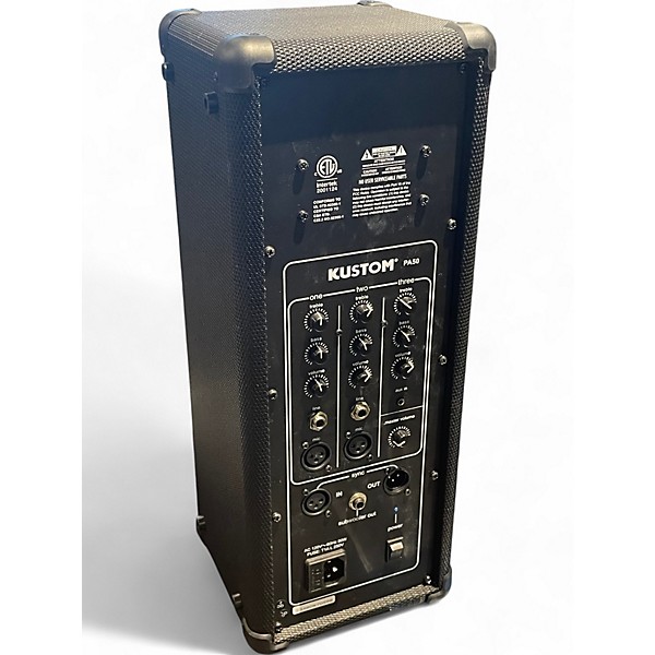 Used Kustom PA50 Powered Speaker
