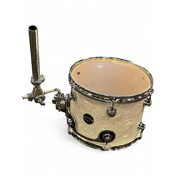 Used DW 5 Piece Performance Series White Marine Drum Kit