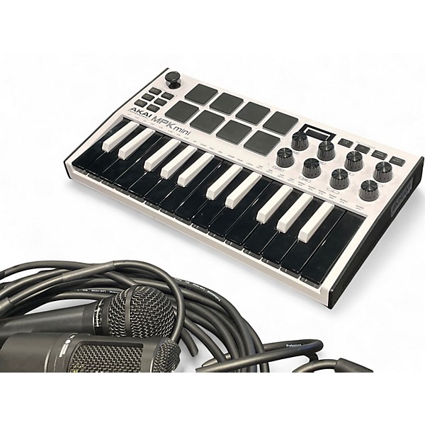 Used Akai Professional MPK Mini MKII MIDI Controller