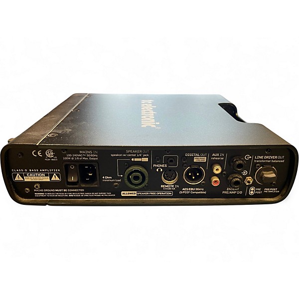 Used TC Electronic RH750 Bass Amp Head