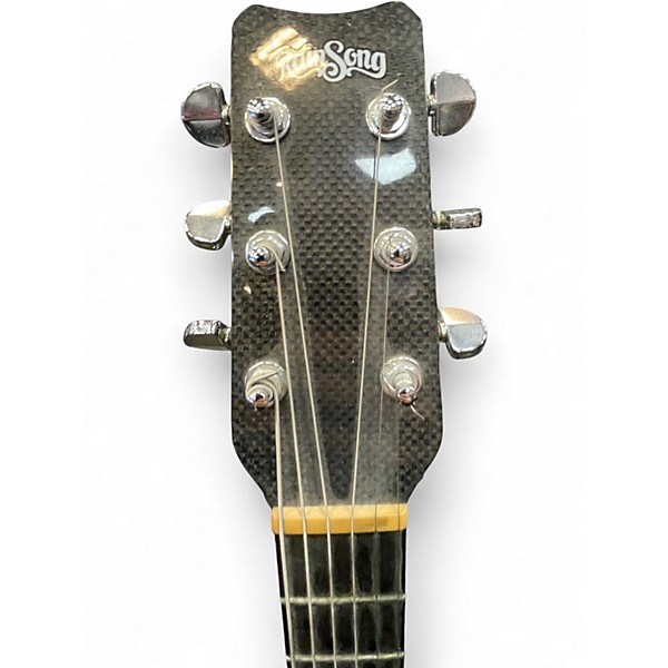 Used RainSong aws1000 Blue Acoustic Electric Guitar