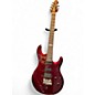 Used Ernie Ball Music Man Luke III RED Solid Body Electric Guitar thumbnail