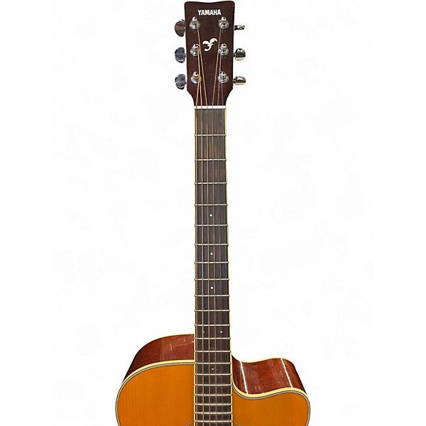 Used Yamaha FSC-TA Vintage Natural Acoustic Electric Guitar