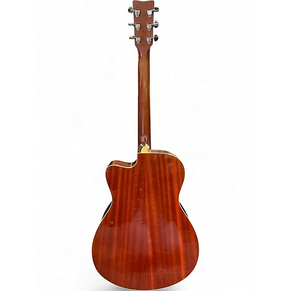 Used Yamaha FSC-TA Vintage Natural Acoustic Electric Guitar