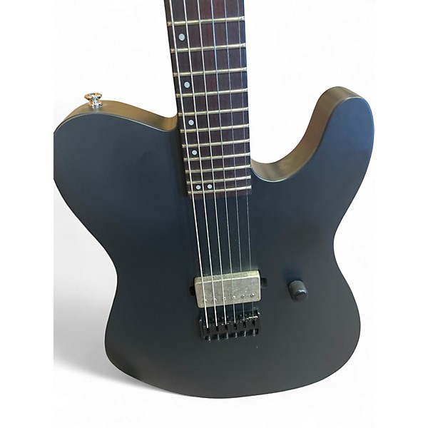 Used ESP TE-201 Black Solid Body Electric Guitar
