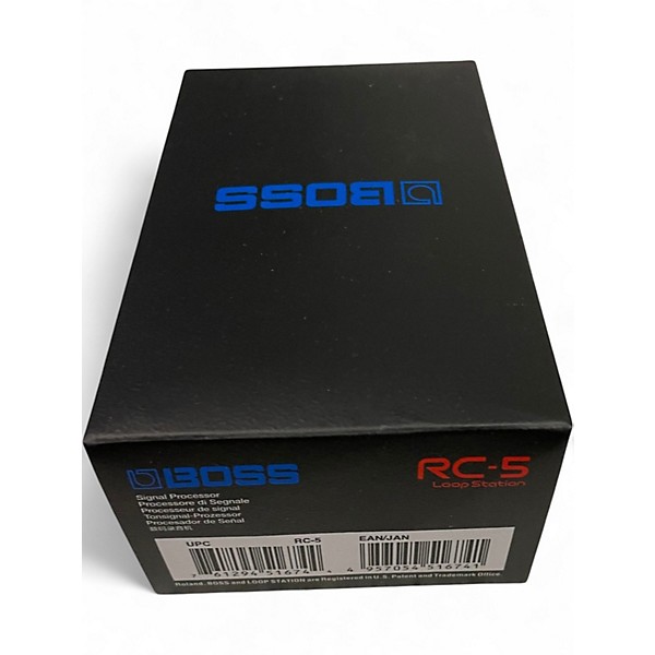 Used BOSS RC5 Loop Station Pedal