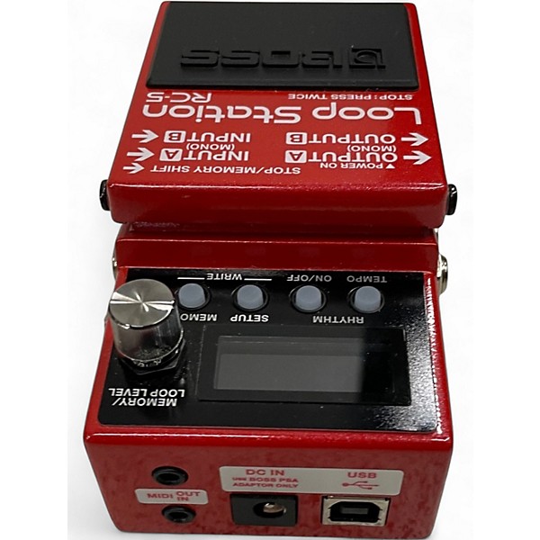Used BOSS RC5 Loop Station Pedal