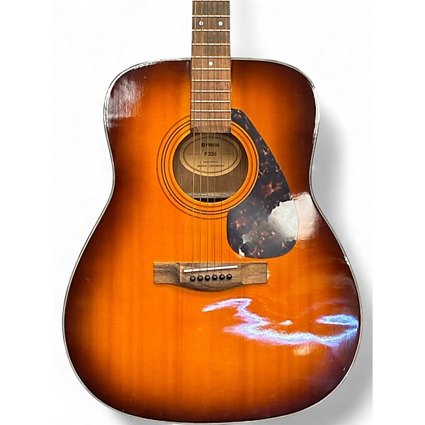 Used Yamaha F335 Sunburst Acoustic Guitar