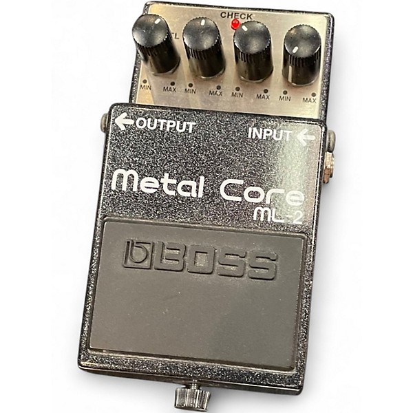Used BOSS ML2 Metal Core Distortion Effect Pedal