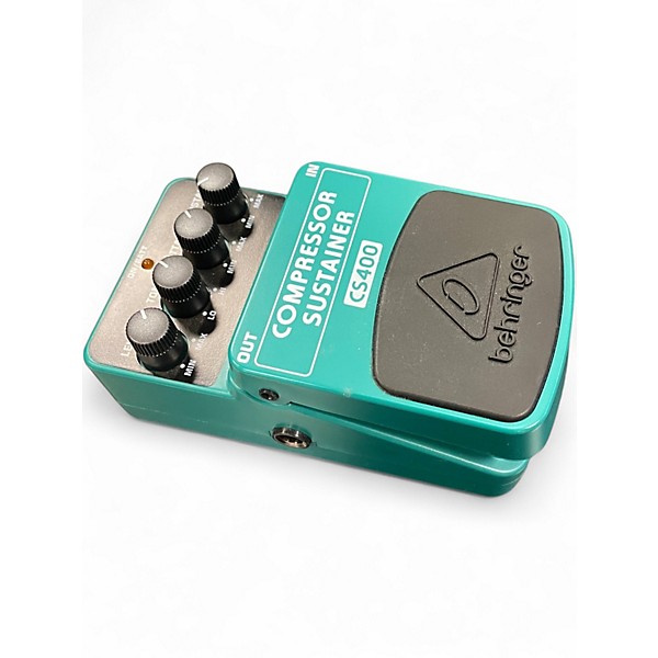 Used Behringer CS400 Compressor Sustainer Effect Pedal