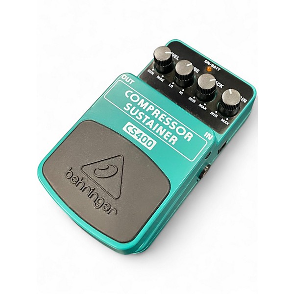 Used Behringer CS400 Compressor Sustainer Effect Pedal