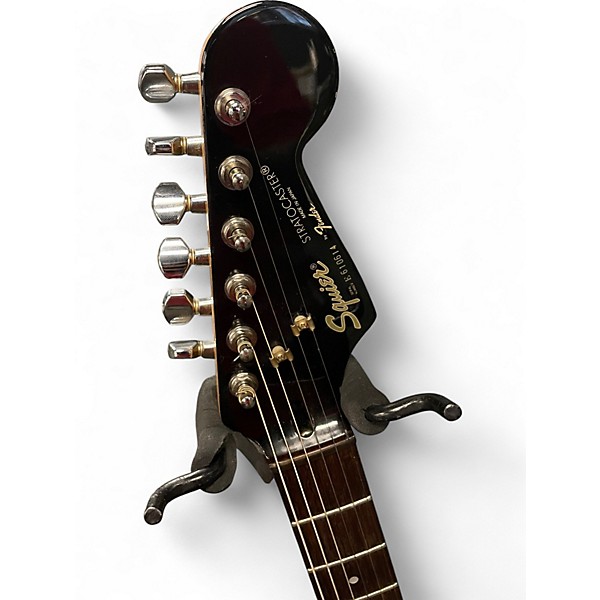 Used Squier Stratocaster HSS Custom Graphic Solid Body Electric Guitar