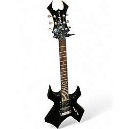 Used B.C. Rich Warlock Black Solid Body Electric Guitar