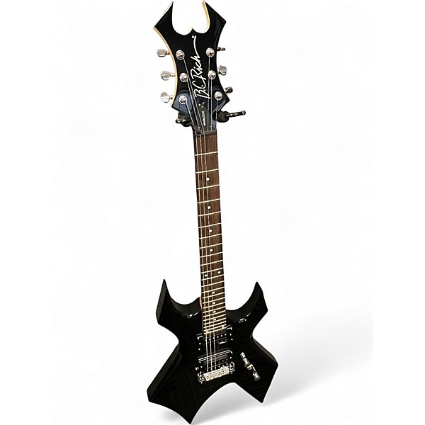 Used B.C. Rich Warlock Black Solid Body Electric Guitar
