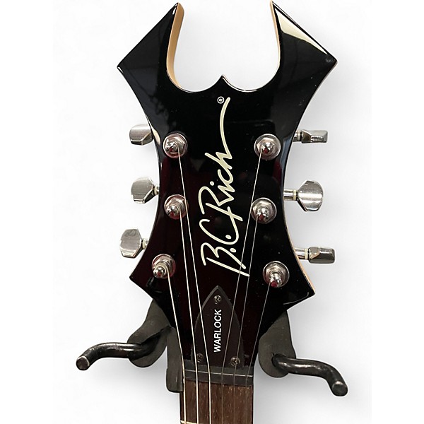Used B.C. Rich Warlock Black Solid Body Electric Guitar