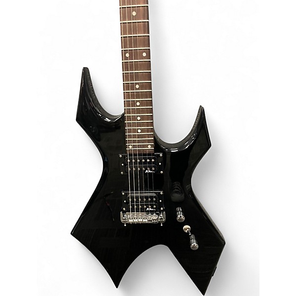 Used B.C. Rich Warlock Black Solid Body Electric Guitar