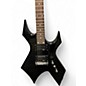 Used B.C. Rich Warlock Black Solid Body Electric Guitar