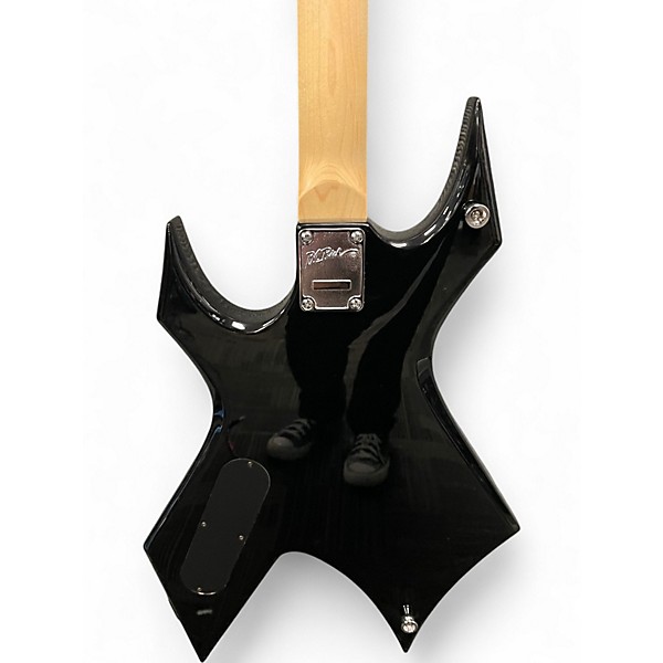 Used B.C. Rich Warlock Black Solid Body Electric Guitar