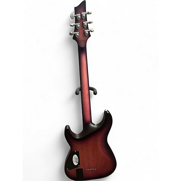 Used Schecter Guitar Research Diamond Series PT Purple Solid Body Electric Guitar