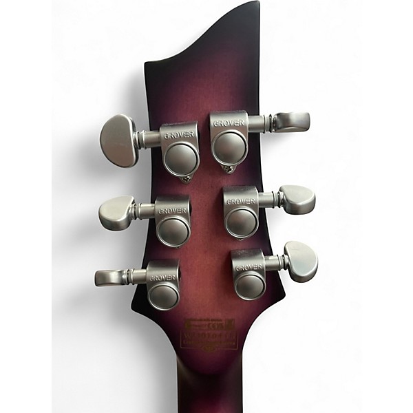 Used Schecter Guitar Research Diamond Series PT Purple Solid Body Electric Guitar