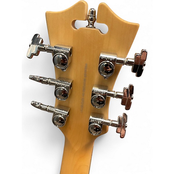 Used D'Angelico Premier Series Arctic White Solid Body Electric Guitar