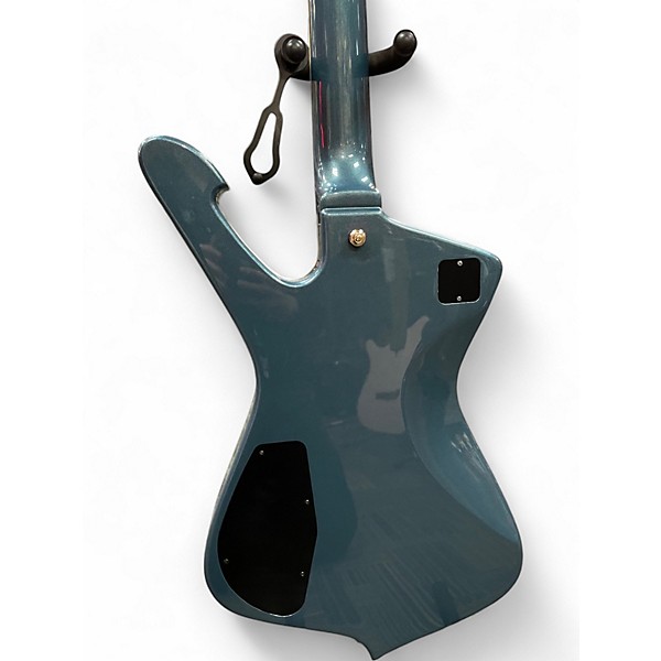Used 2025 Ibanez IC420 Iceman Antique Blue Metallic Solid Body Electric Guitar