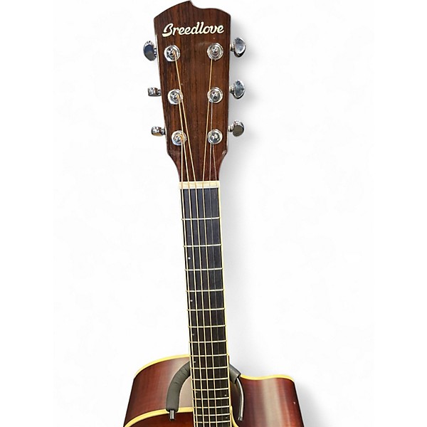 Used Breedlove Pursuit Dreadnought Sunburst Acoustic Electric Guitar