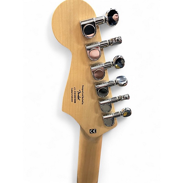 Used Squier Strat Mini Olympic White Solid Body Electric Guitar