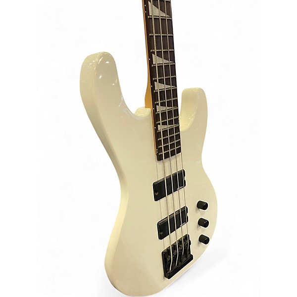 Used Jackson JS2 Concert White Electric Bass Guitar