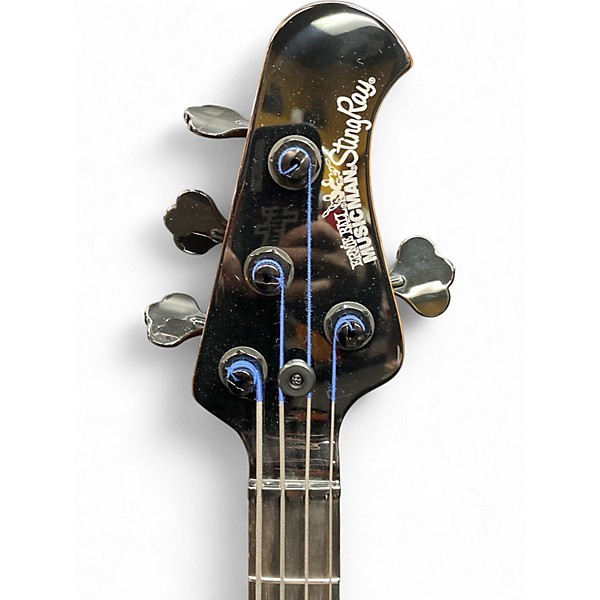 Used Ernie Ball Music Man StingRay Special H SMOKED CHROME Electric Bass Guitar