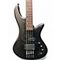 Used Schecter Guitar Research STILETTO STEALTH Satin Black Electric Bass Guitar