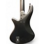 Used Schecter Guitar Research STILETTO STEALTH Satin Black Electric Bass Guitar
