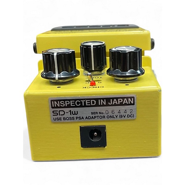 Used BOSS SD1W Super Overdrive Waza Craft Effect Pedal