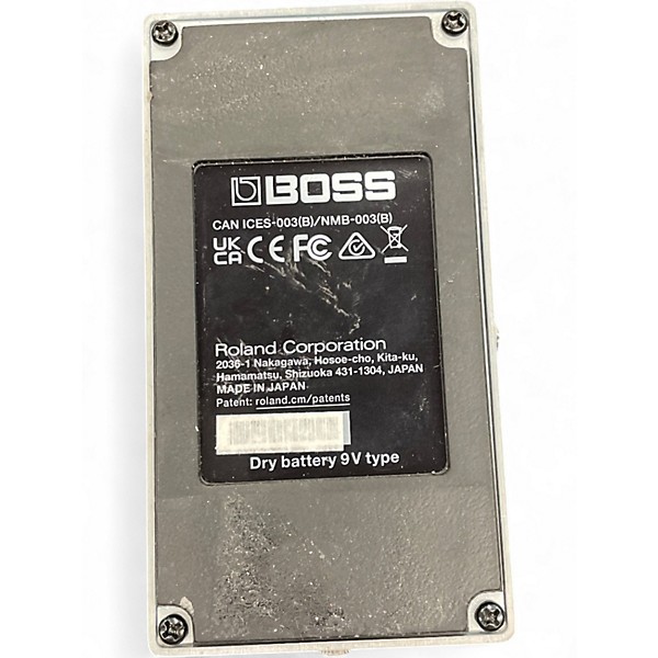 Used BOSS CE2W Waza Craft Chorus Effect Pedal