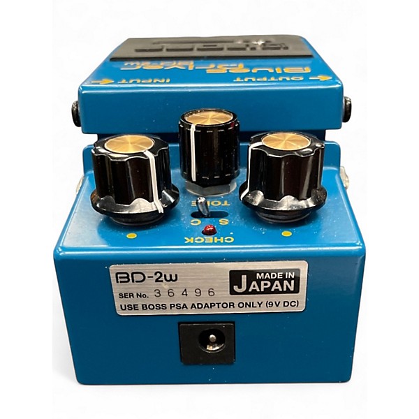 Used BOSS BD2W Blues Driver Waza Craft Effect Pedal