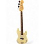 Used Fender Precision Bass White Electric Bass Guitar thumbnail