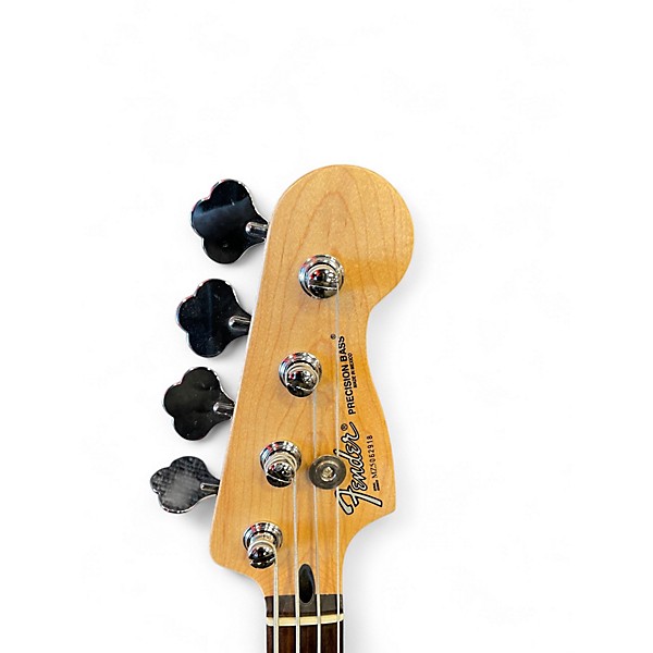 Used Fender Precision Bass White Electric Bass Guitar