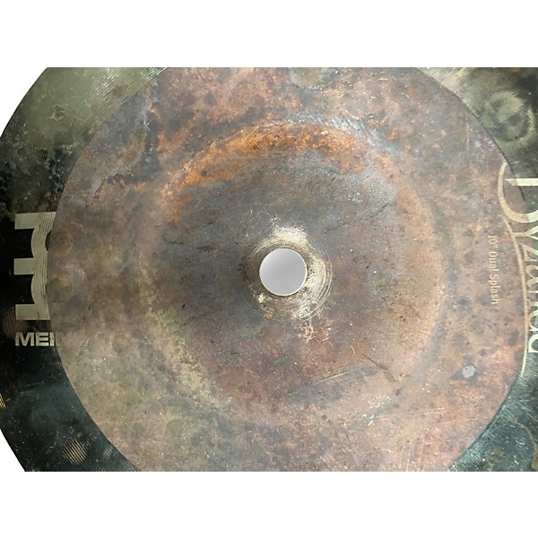 Used MEINL 10in byzance dual splash Cymbal