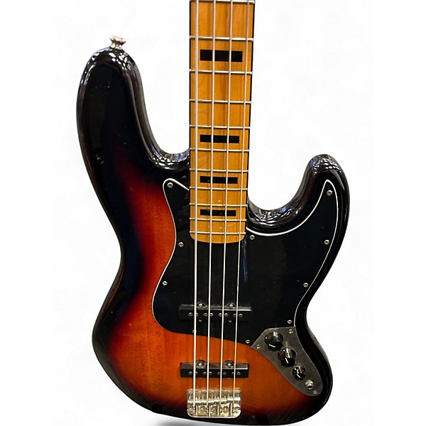 Used Squier Classic Vibe 70s Jazz Bass Maple Electric Bass Guitar