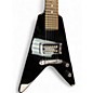 Used Samick Mini Flying V black Solid Body Electric Guitar