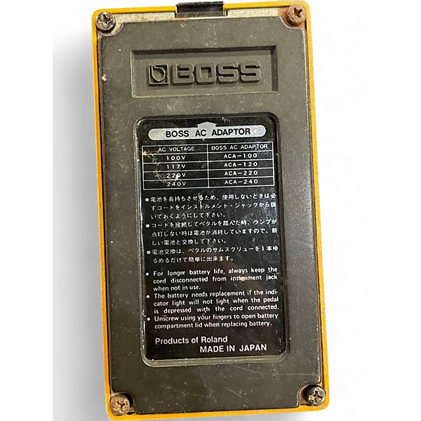 Used 2000 BOSS DF2 Super Feedbacker and Distortion Effect Pedal