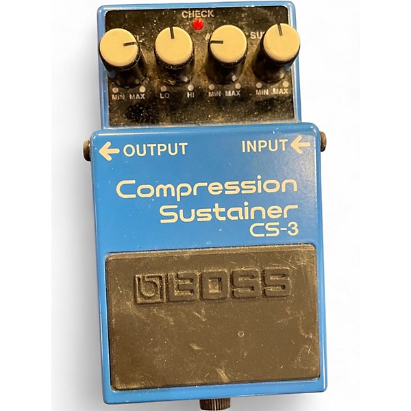 Used 2020 BOSS CS3 Compressor Sustainer Effect Pedal