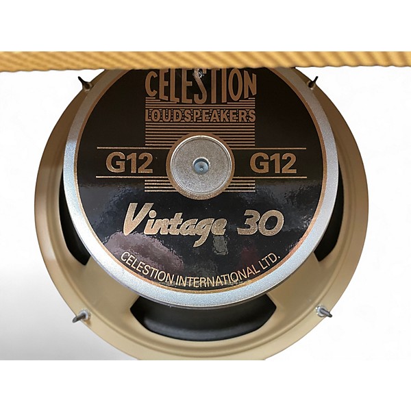 Used Mojotone Custom Tweed 1x12 Guitar Cabinet