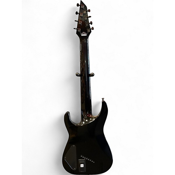 Used Jackson SLAT8 X Series Soloist Multi Scale Gloss Black Solid Body Electric Guitar