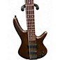 Used Ibanez GSR205 5 String SATIN WALNUT Electric Bass Guitar thumbnail
