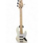 Used Squier Affinity Jazz Bass V 5 String WHITE Electric Bass Guitar