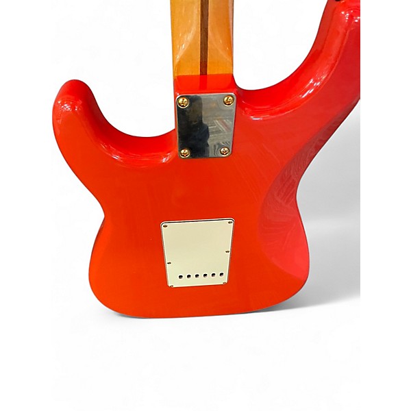 Used 2012 Fender Classic Series '50s Stratocaster Fiesta Red Solid Body Electric Guitar