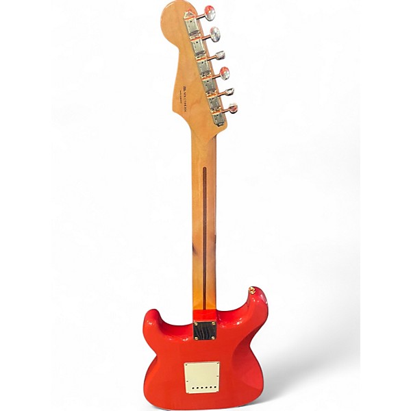 Used 2012 Fender Classic Series '50s Stratocaster Fiesta Red Solid Body Electric Guitar